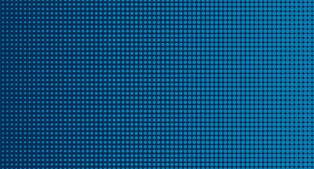 Bright pop art retro background with halftone in comics style. Dotted gradient. Seamless dotted lines. Vector illustration