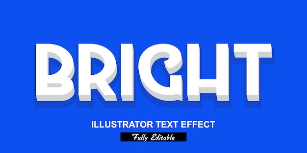 Bright Text Effect