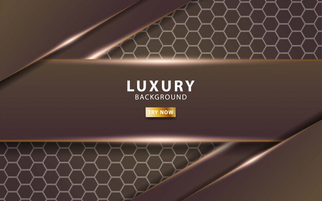 brown abstract geometric background