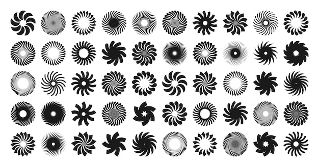 brutalist geometric shapes symbols simple primitive elements and forms bauhaus retro design trendy