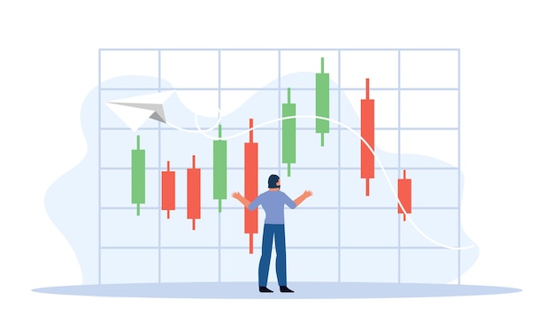 Budget data people vector business analysis person concept illustration