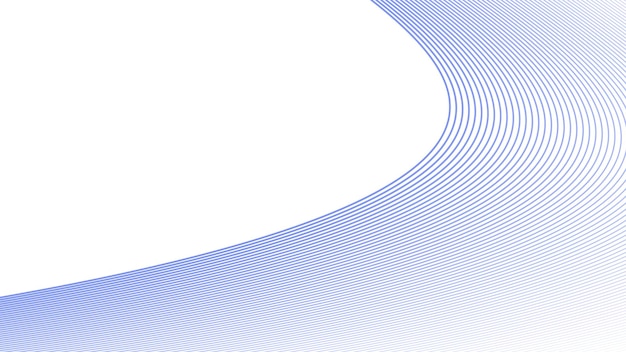 Bue wavy curve line abstract background