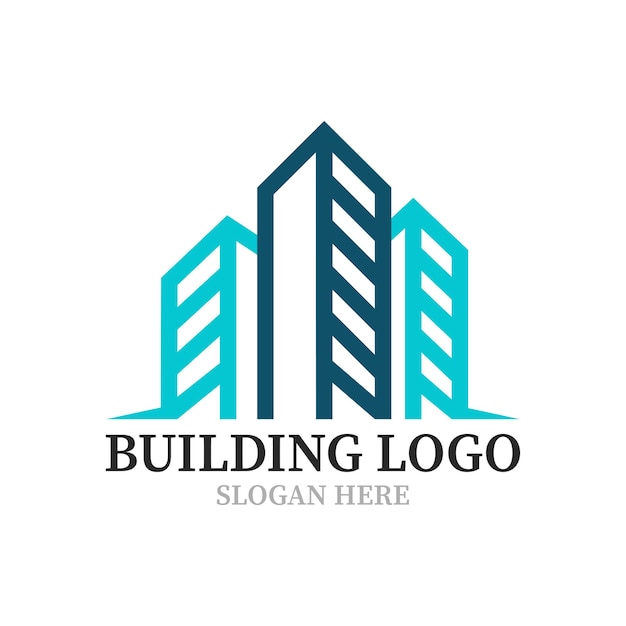 building logo design vector template