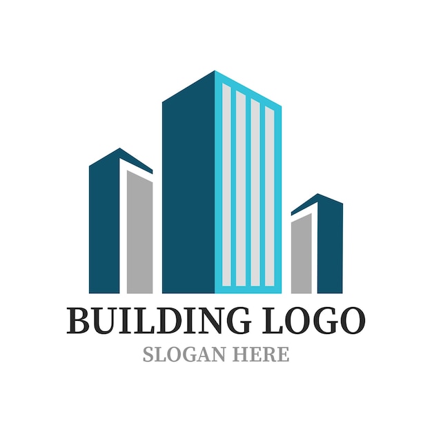 building logo design vector template