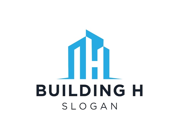 building logo design was created using the corel draw 2018 application with a white background