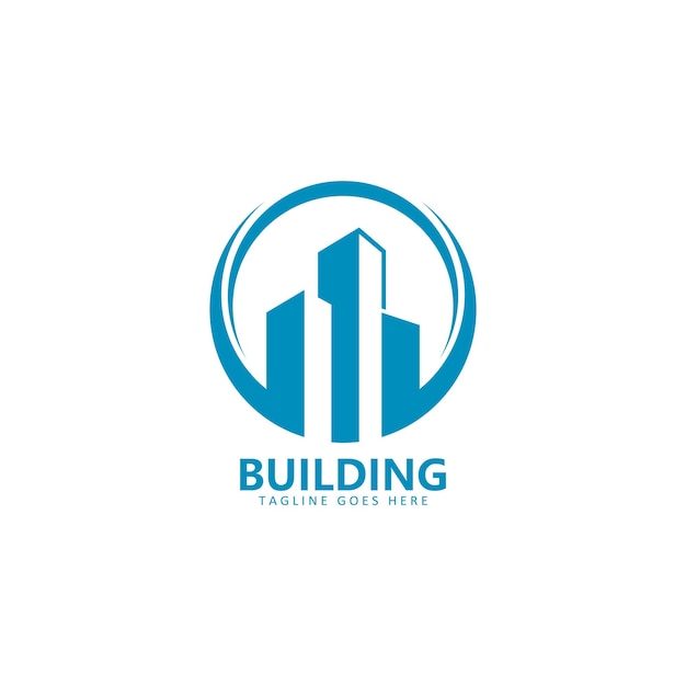 Building Logo Vector Icon Illustration