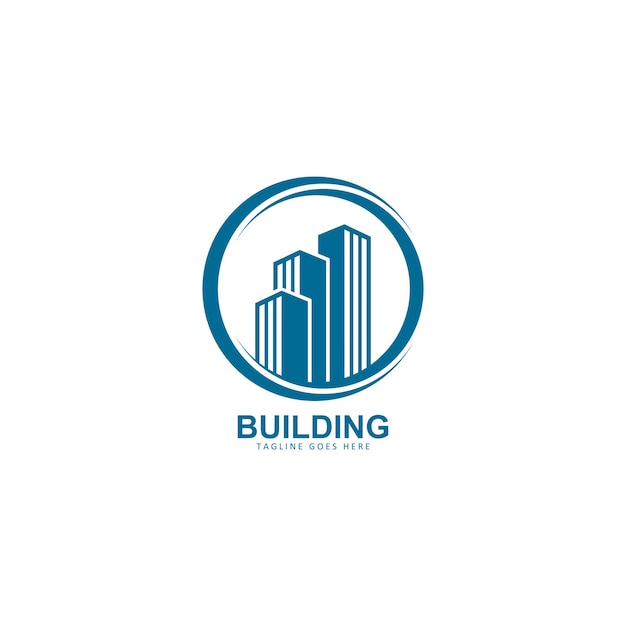 Building Logo Vector Icon Illustration