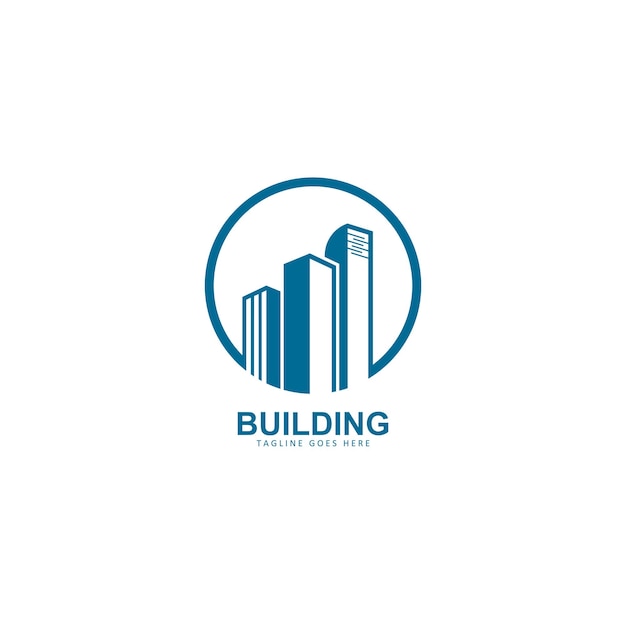 Building Logo Vector Icon Illustration