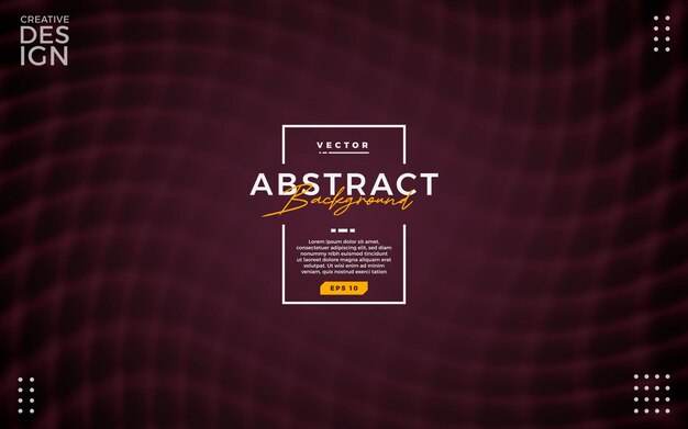 burgundy background with wavy square shapes effect