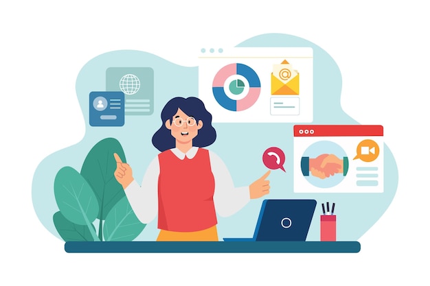 Business contact services