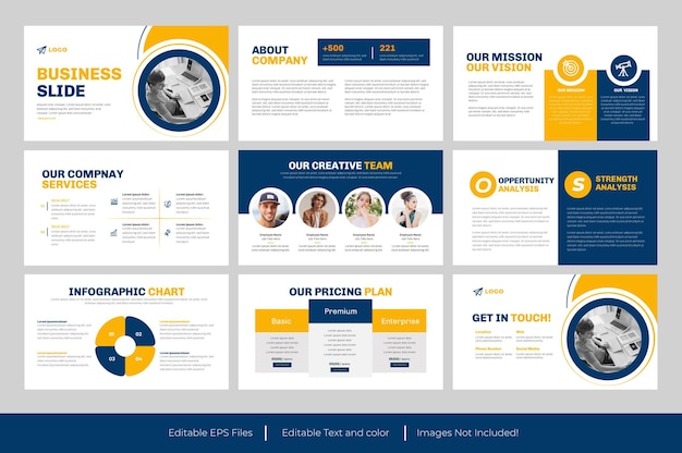 Business slide PowerPoint Template