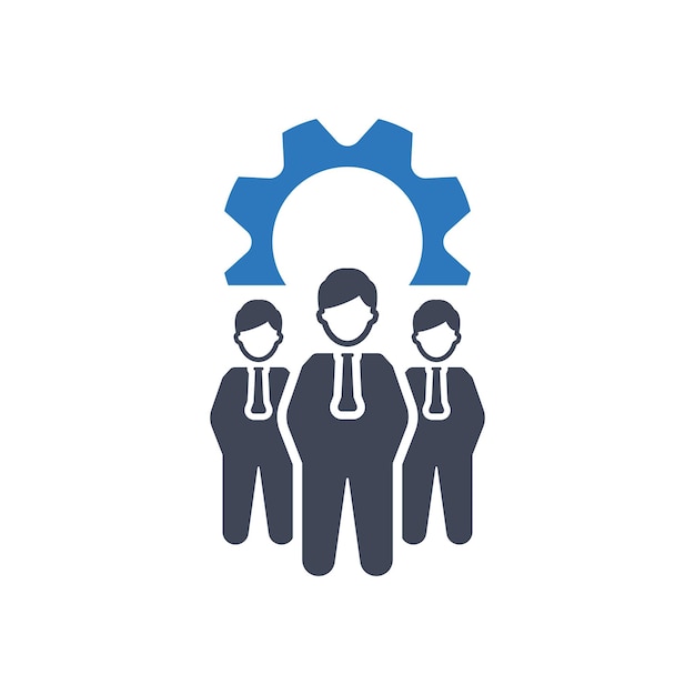 Business technical support icon
