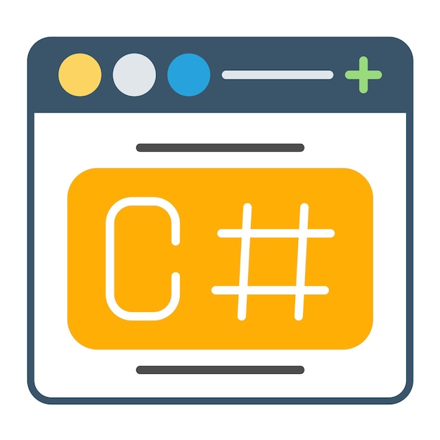 C Sharp Flat Illustration