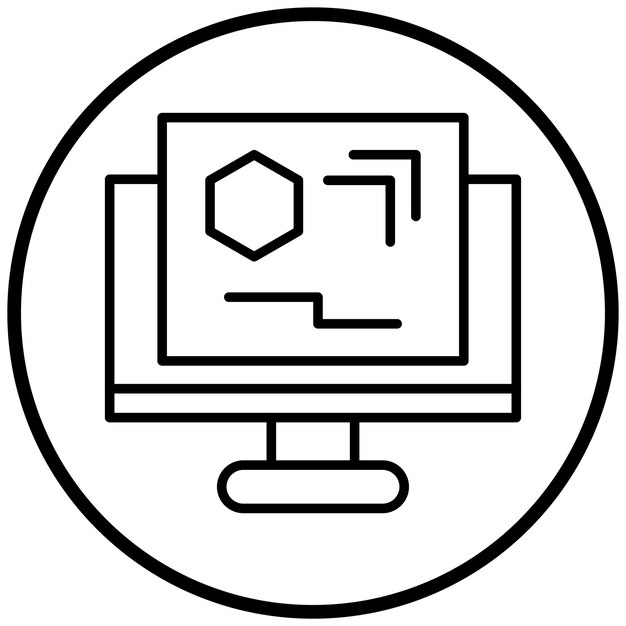 Cad Engineering Icon Style