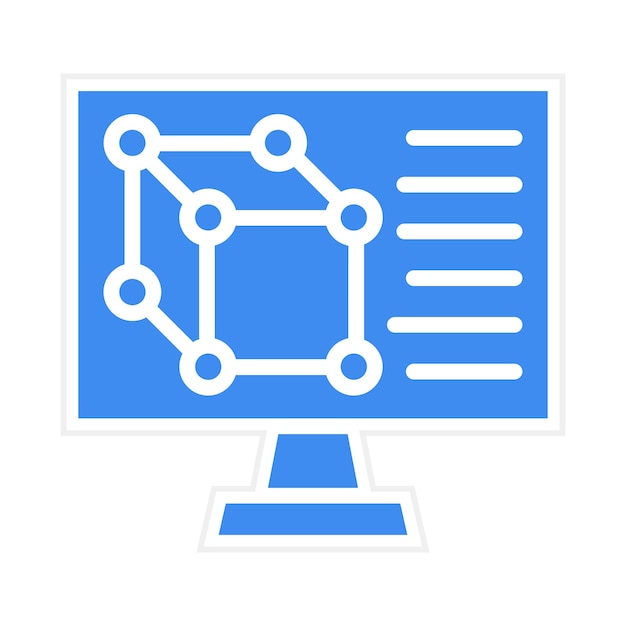 cad software icon vector image can be used for engineer in mechanics