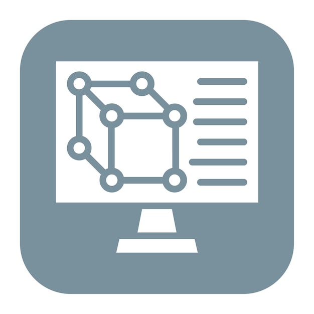 cad software icon vector image can be used for engineer in mechanics