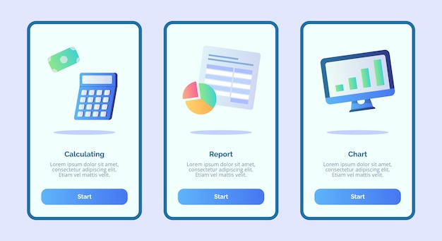 Calculating report chart for mobile apps