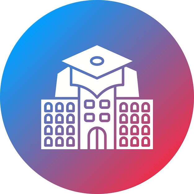 Campus icon vector image Can be used for University