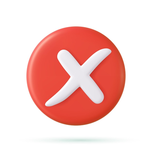 Cancel cross icon
