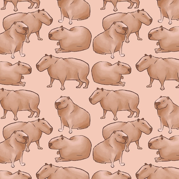 capybara pattern