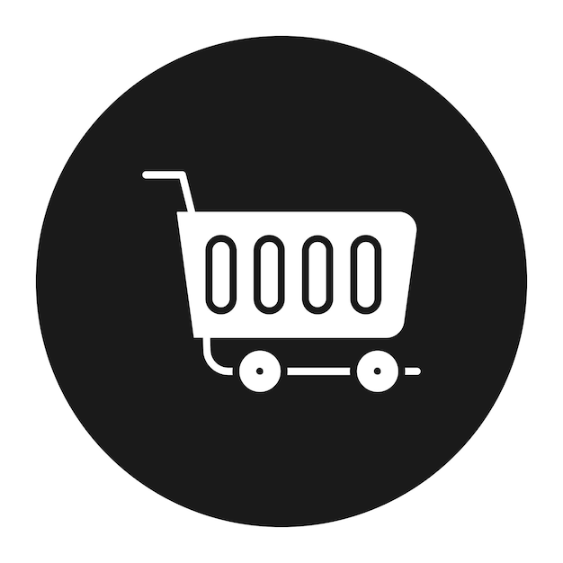 Cart vector icon Can be used for Children Toys iconset
