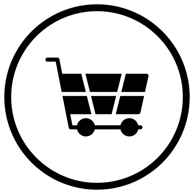 Cart Vector Icon Design Illustration