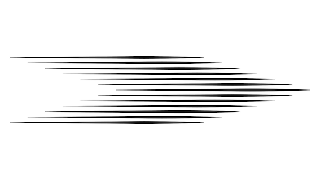 Cartoon speed line rapid motion dynamic stripe speed movement