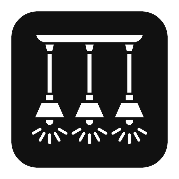 ceiling vector icon can be used for home improvements iconset