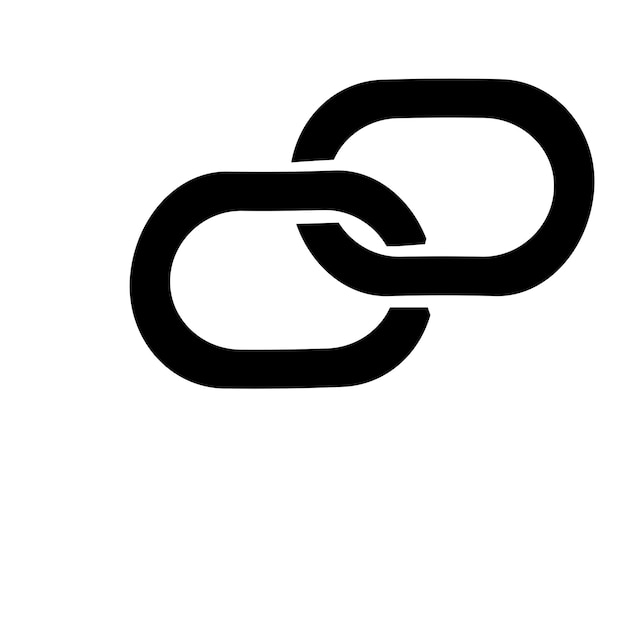 Chain icon logo vector