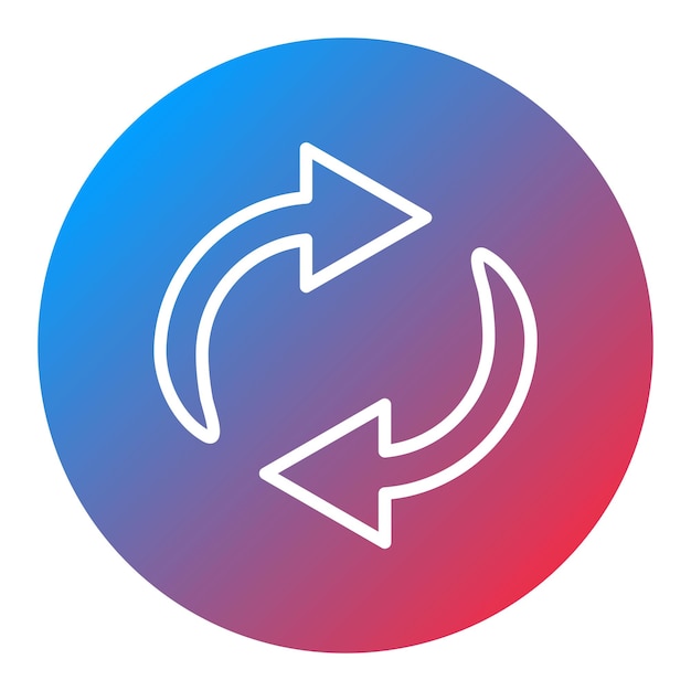 change icon vector image can be used for documents and files