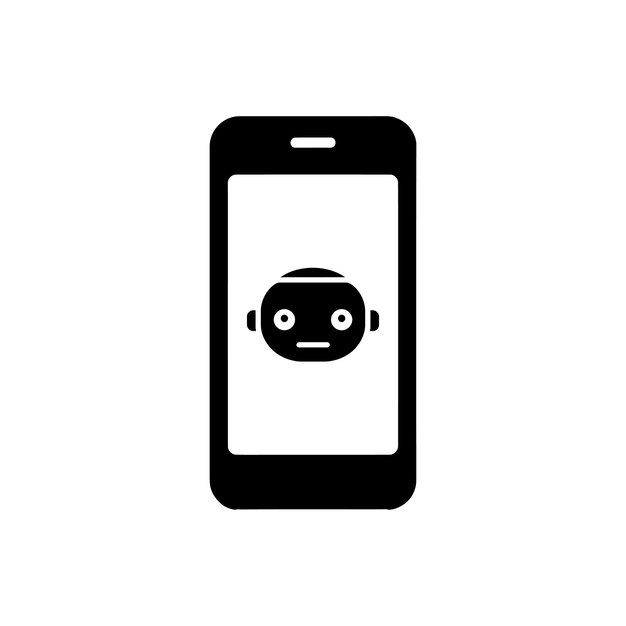Chatbot-mobiilisovellusikoni