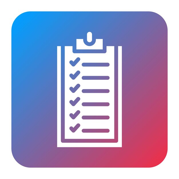 Checklist icon vector image Can be used for Job Fair