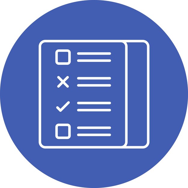 Checklist icon vector image Can be used for Learning