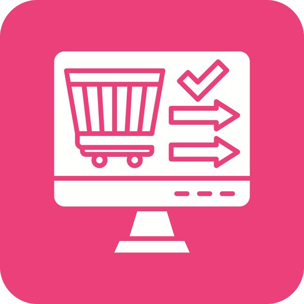 checkout icon vector image can be used for shopping and ecommerce