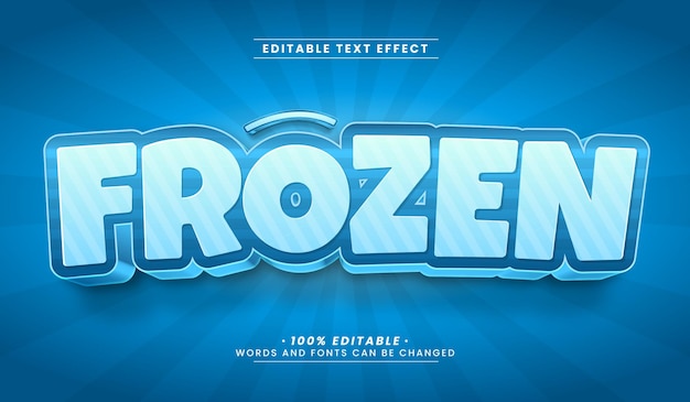 chill out with these editable frozen text effects transform your designs with a touch of ice
