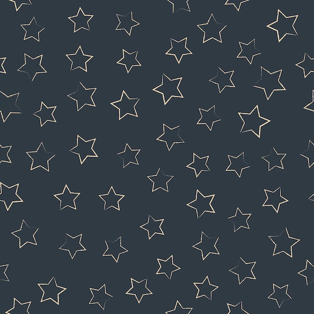 Christmas stars on blue background