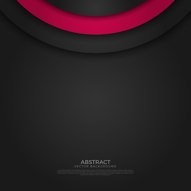 circle background on space for text 