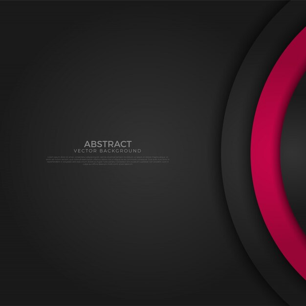 circle background on space for text 