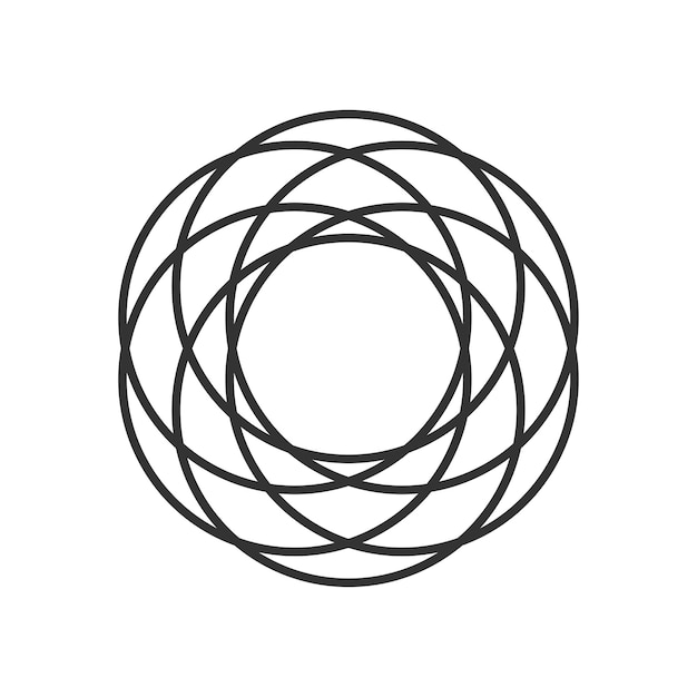 Circle Geometric Design Geometric Ornament
