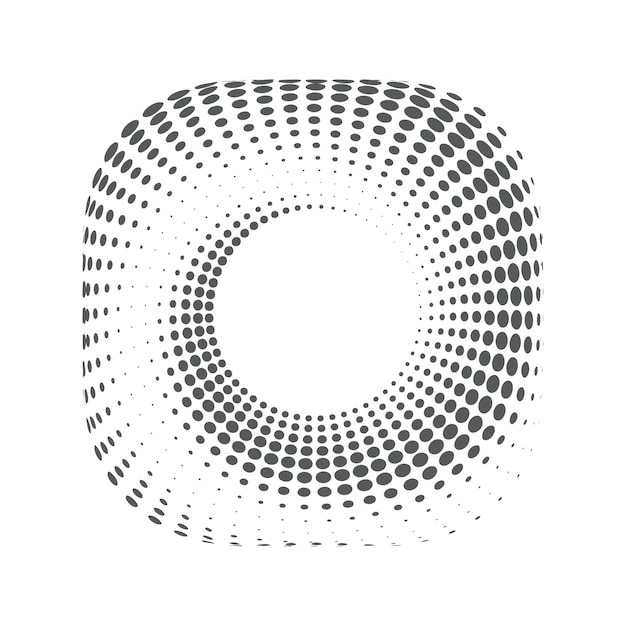 Circle Halftone Vector Art Icons and Graphics