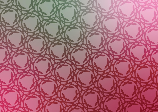 Circle pink line pattern geometry presentation background
