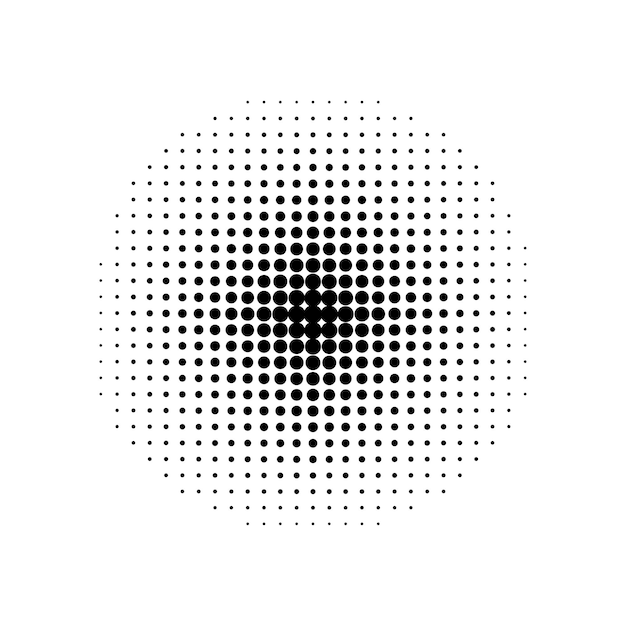 Circle point background Halftone dotted background
