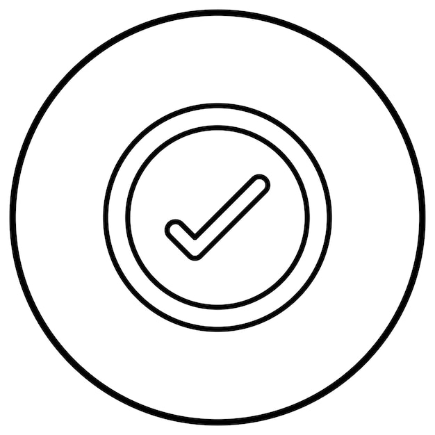 Circle vector icon Can be used for School iconset