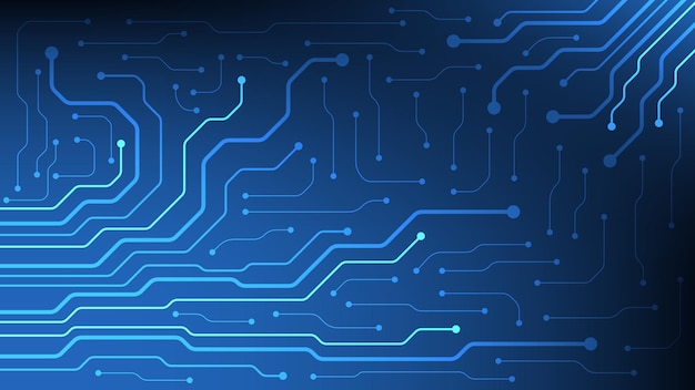 circuit board background futuristic technology concept