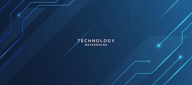 Circuit board connection technology background futuristic abstract background concept