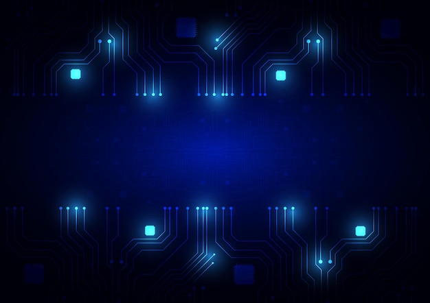 circuit technology background with hitech digital data connection system and computer electronic design