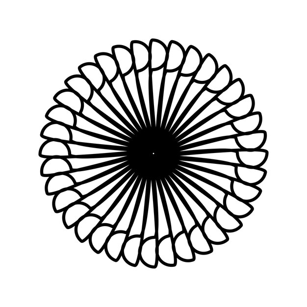 circular vector pattern design eps