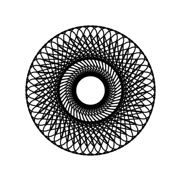 circular vector pattern design eps