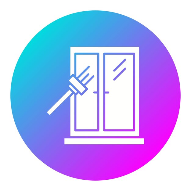 cleaning window vector icon can be used for hygiene routine iconset