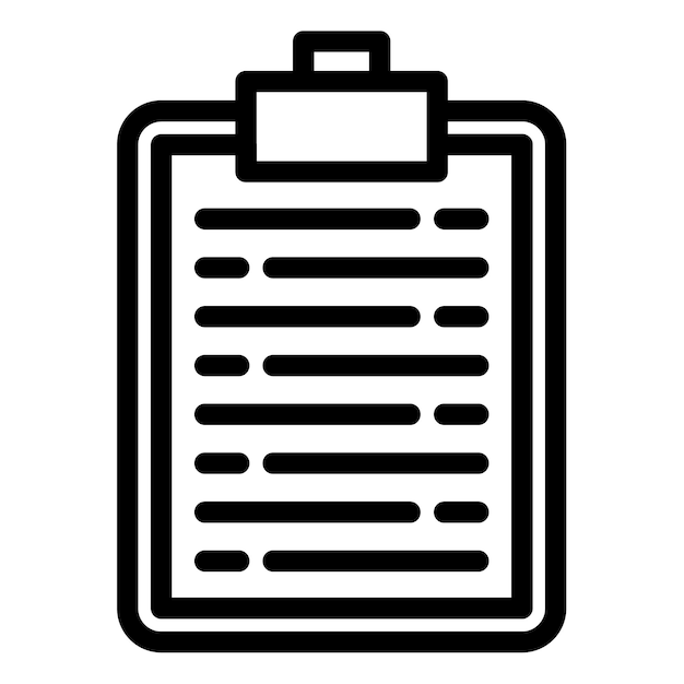 Clipboard Vector Illustration